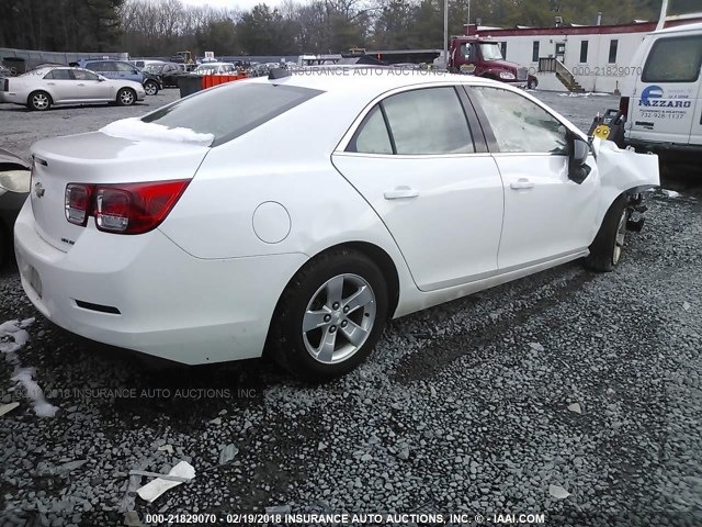 1G11B5SA4DF227558 - 2013 CHEVROLET MALIBU LS თეთრი ფოტო 4