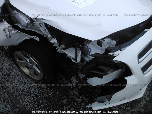 1G11B5SA4DF227558 - 2013 CHEVROLET MALIBU LS თეთრი ფოტო 6