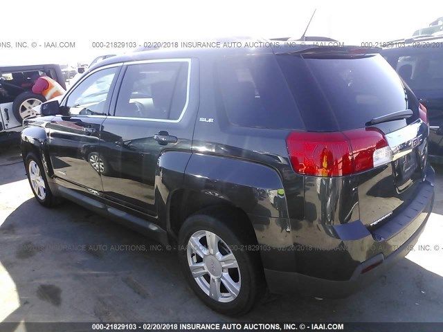 2GKFLWEK3E6219438 - 2014 GMC TERRAIN SLE GRAY photo 3