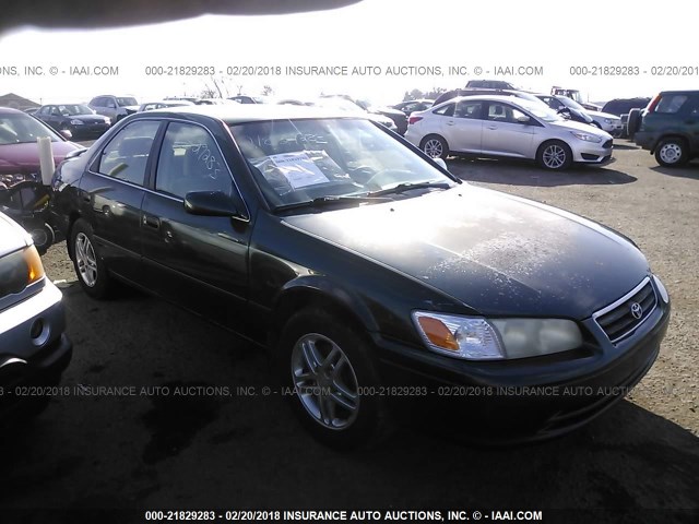 4T1BG22K61U795513 - 2001 TOYOTA CAMRY CE/LE/XLE 绿色 照片 1
