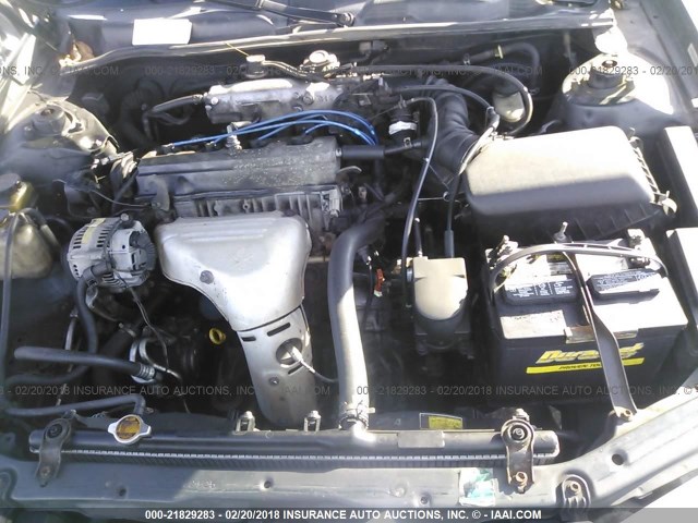 4T1BG22K61U795513 - 2001 TOYOTA CAMRY CE/LE/XLE 绿色 照片 10