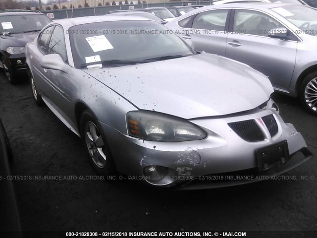 2G2WP582161143341 - 2006 PONTIAC GRAND PRIX SILVER photo 1