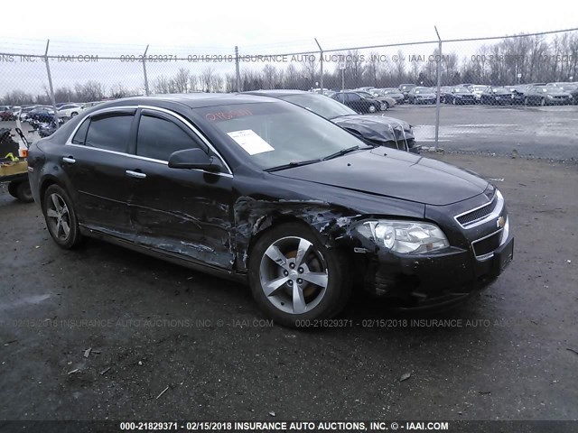 1G1ZC5E04CF341643 - 2012 CHEVROLET MALIBU 1LT 黑色 照片 1