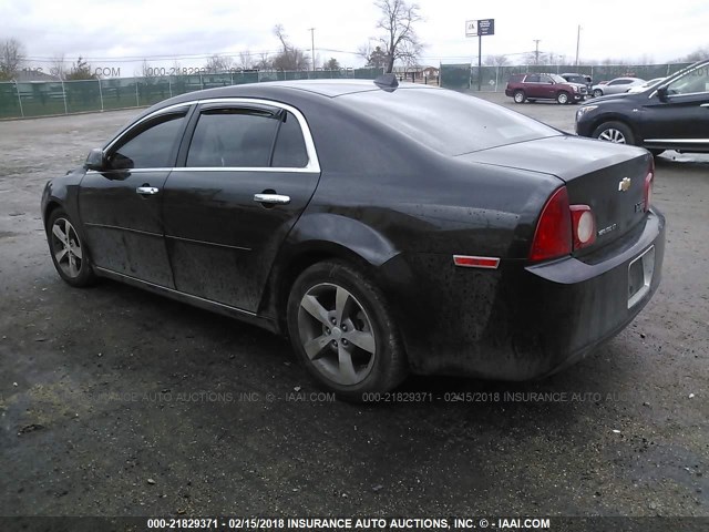 1G1ZC5E04CF341643 - 2012 CHEVROLET MALIBU 1LT 黑色 照片 3