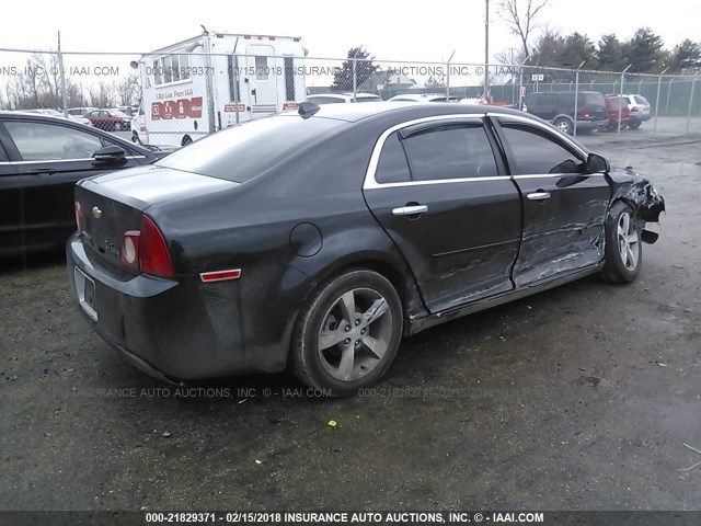 1G1ZC5E04CF341643 - 2012 CHEVROLET MALIBU 1LT 黑色 照片 4