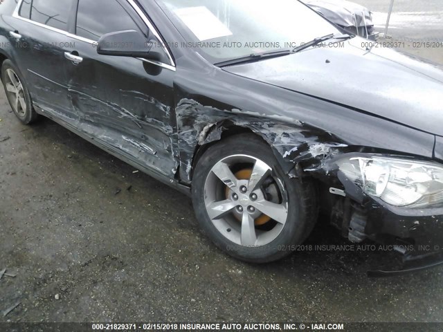 1G1ZC5E04CF341643 - 2012 CHEVROLET MALIBU 1LT 黑色 照片 6