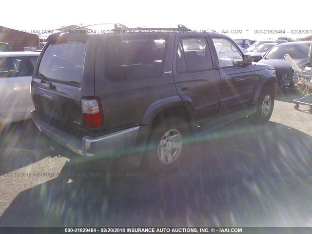 JT3HN87R9V0056991 - 1997 TOYOTA 4RUNNER LIMITED BROWN photo 4