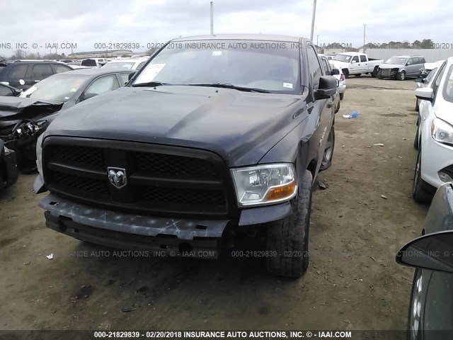 3C6JD6AT9CG158770 - 2012 DODGE RAM 1500 ST BLACK photo 2