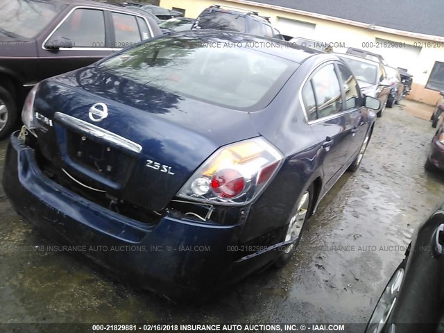 1N4AL21E89N418443 - 2009 NISSAN ALTIMA 2.5/2.5S Dark Blue photo 4