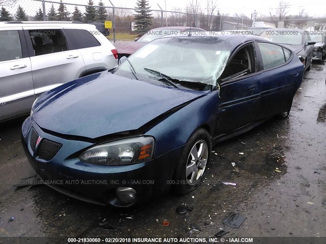 2G2WP522551216153 - 2005 PONTIAC GRAND PRIX Yaşıl foto 2