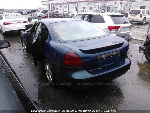 2G2WP522551216153 - 2005 PONTIAC GRAND PRIX Yaşıl foto 3