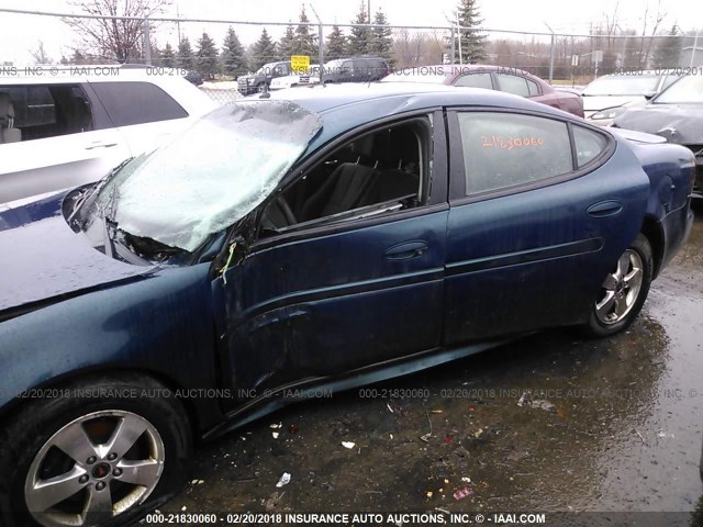 2G2WP522551216153 - 2005 PONTIAC GRAND PRIX Yaşıl foto 6
