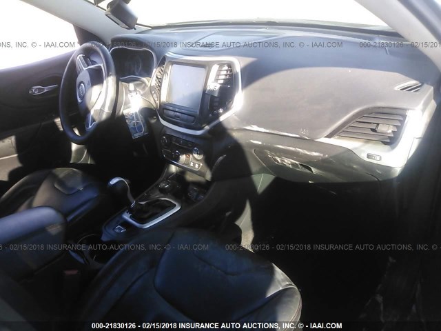 1C4PJMBBXFW607059 - 2015 JEEP CHEROKEE TRAILHAWK 灰色 照片 5