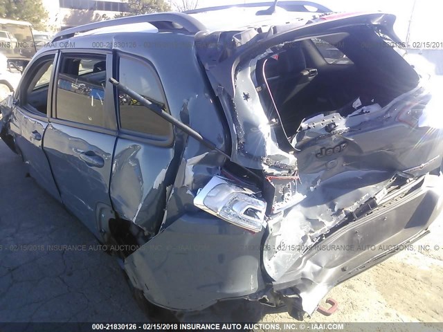 1C4PJMBBXFW607059 - 2015 JEEP CHEROKEE TRAILHAWK 灰色 照片 6