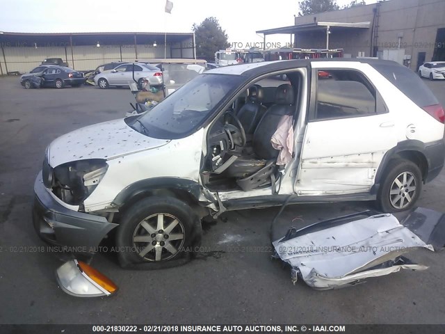 3G5DA03E42S546860 - 2002 BUICK RENDEZVOUS CX WHITE photo 6