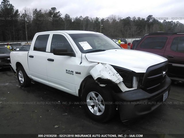 3C6RR6KT0GG139565 - 2016 RAM 1500 ST WHITE photo 1