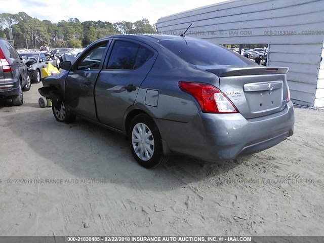 3N1CN7AP0GL849256 - 2016 NISSAN VERSA S/S PLUS/SV/SL GRAY photo 3