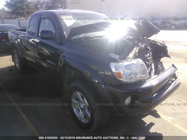 5TEUU42N55Z093174 - 2005 TOYOTA TACOMA ACCESS CAB Қара фото 1
