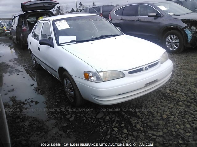 1NXBR12E4XZ268951 - 1999 TOYOTA COROLLA VE/CE/LE WHITE photo 1