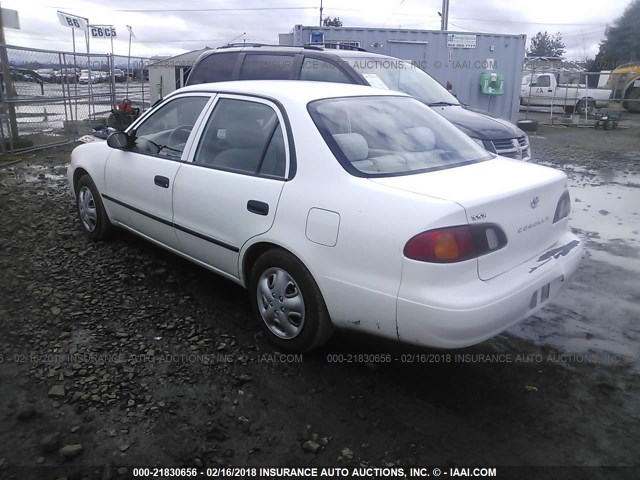 1NXBR12E4XZ268951 - 1999 TOYOTA COROLLA VE/CE/LE WHITE photo 3