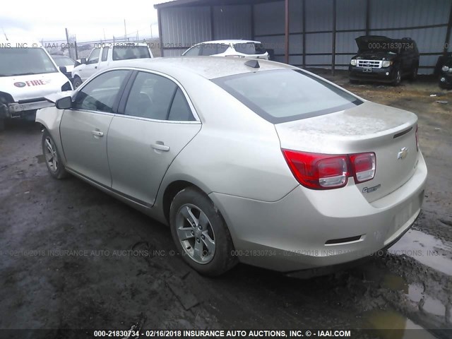 1G11B5SL3EF123081 - 2014 CHEVROLET MALIBU LS 金色 照片 3