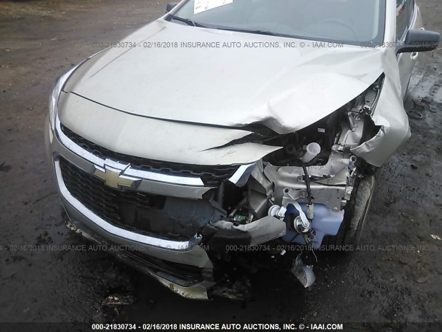1G11B5SL3EF123081 - 2014 CHEVROLET MALIBU LS 金色 照片 6
