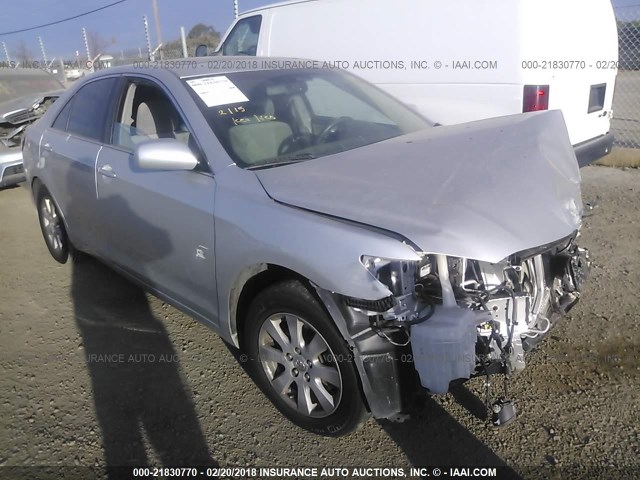 4T1BE46K58U199542 - 2008 TOYOTA CAMRY CE/LE/XLE/SE SILVER photo 1