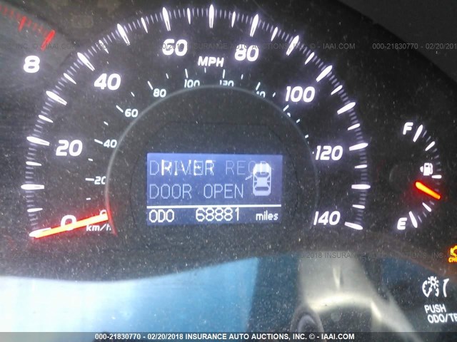 4T1BE46K58U199542 - 2008 TOYOTA CAMRY CE/LE/XLE/SE SILVER photo 7