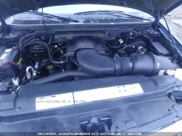 1FMRU1564YLB35986 - 2000 FORD EXPEDITION XLT 蓝色 照片 10