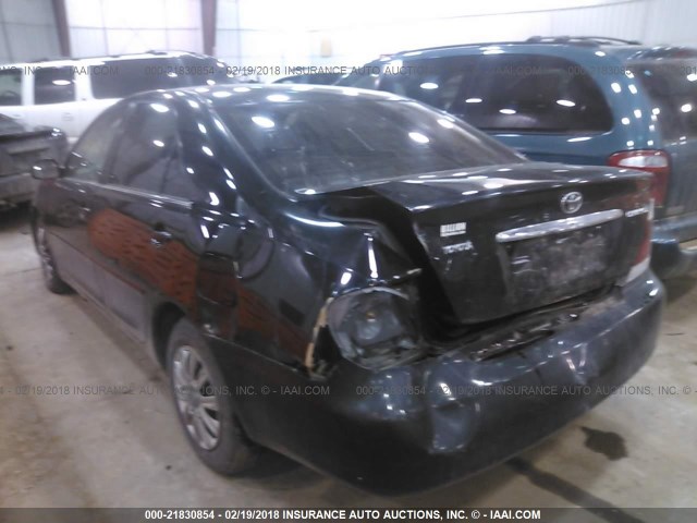 4T1BE32K45U011752 - 2005 TOYOTA CAMRY LE/XLE/SE BLACK photo 3