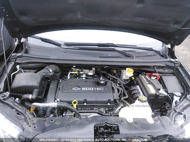 1G1JB5SG7H4142896 - 2017 CHEVROLET SONIC LS 黑色 照片 10