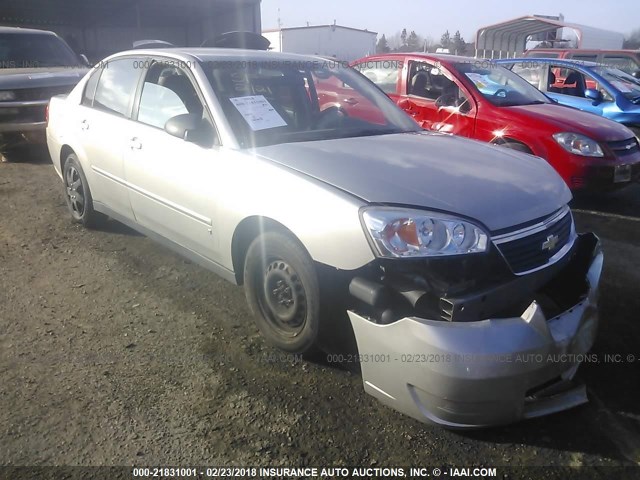 1G1ZS58F27F312358 - 2007 CHEVROLET MALIBU LS SILVER photo 1