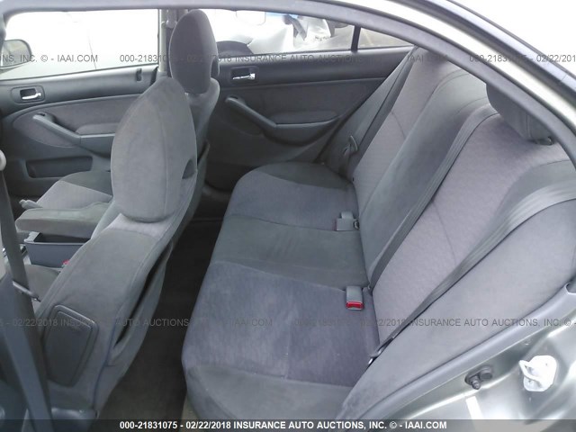 JHMES96674S003017 - 2004 HONDA CIVIC HYBRID GRAY photo 8