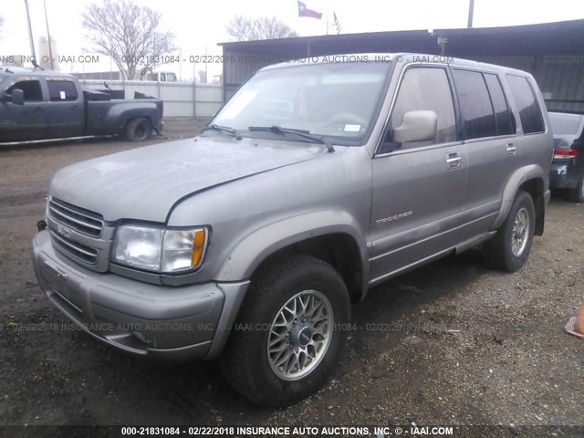 JACDS58X017J16364 - 2001 ISUZU TROOPER S/LS/LIMITED 金色 照片 2