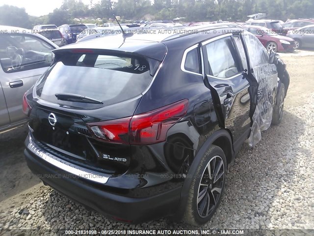 JN1BJ1CR8HW115172 - 2017 NISSAN ROGUE SPORT S/SV/SL BLACK photo 4