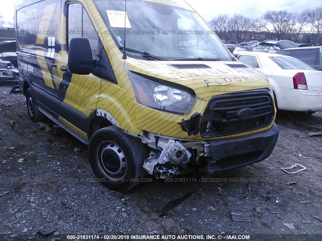 1FTYE1CM9FKA99889 - 2015 FORD TRANSIT T-150 YELLOW photo 6