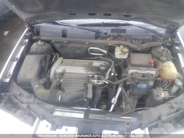 1G8AJ52F95Z108906 - 2005 SATURN ION LEVEL 2 Gümüş foto 10