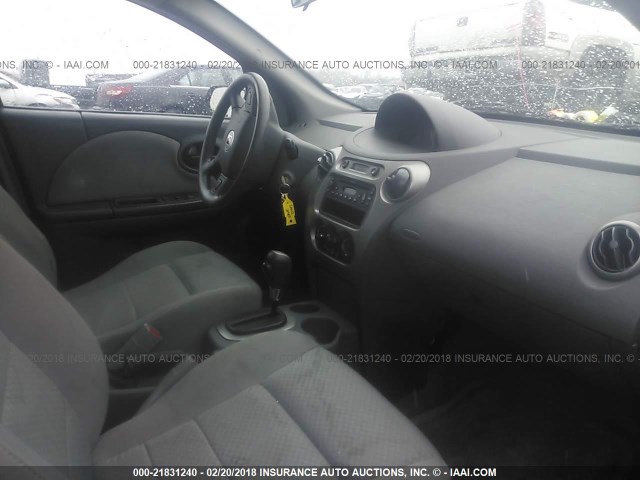 1G8AJ52F95Z108906 - 2005 SATURN ION LEVEL 2 Gümüş foto 5