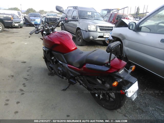 JH2RC6804EK000141 - 2014 HONDA CTX700 N RED photo 3