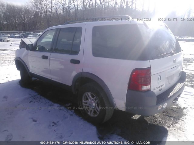 1FMZU72E22ZC51044 - 2002 FORD EXPLORER XLS WHITE photo 3