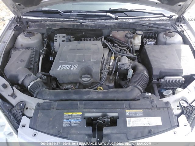 1G2ZG558464108545 - 2006 PONTIAC G6 SE1 SILVER photo 10