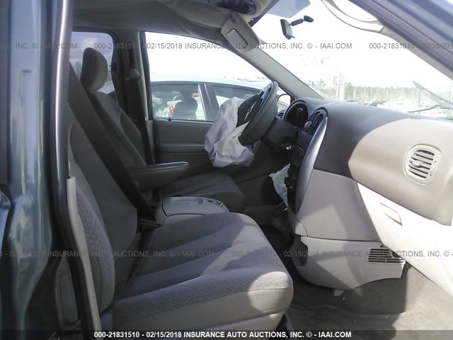 2A4GP54L77R135918 - 2007 CHRYSLER TOWN & COUNTRY TOURING GRAY photo 5