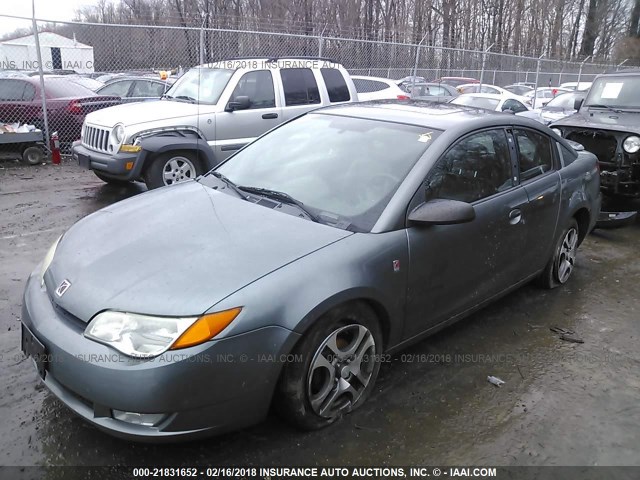 1G8AW12F85Z168797 - 2005 SATURN ION LEVEL 3 GREEN photo 2