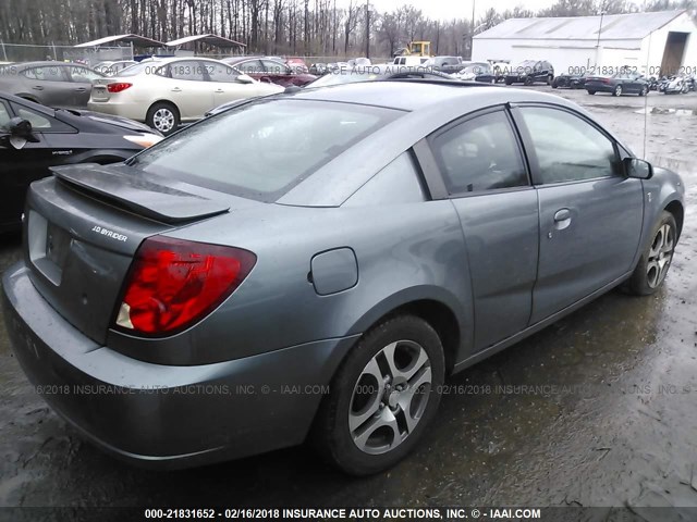 1G8AW12F85Z168797 - 2005 SATURN ION LEVEL 3 GREEN photo 4