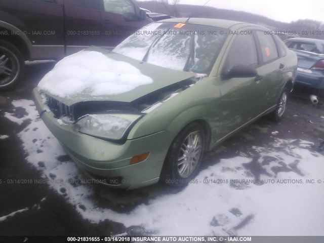 1FAFP34NX7W163605 - 2007 FORD FOCUS ZX4/S/SE/SES 绿色 照片 2