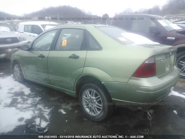 1FAFP34NX7W163605 - 2007 FORD FOCUS ZX4/S/SE/SES 绿色 照片 3