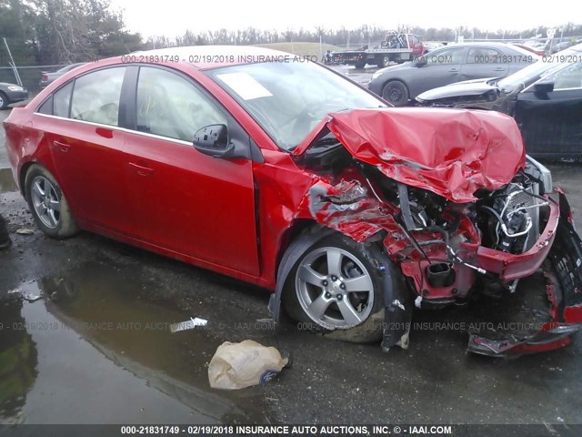 1G1PE5SB8G7196999 - 2016 CHEVROLET CRUZE LIMITED LT RED photo 1