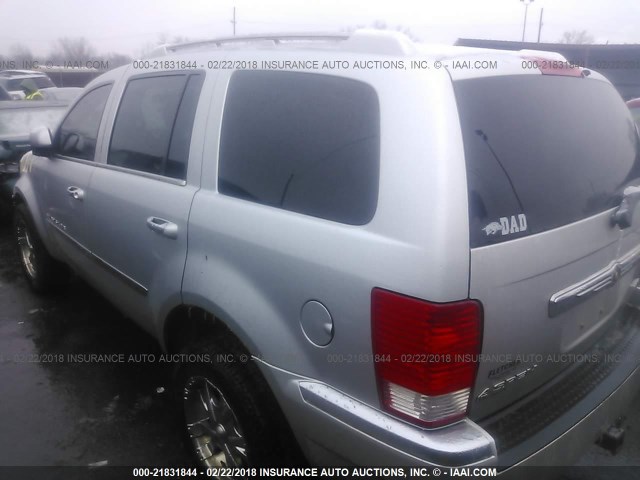 1A8HX58P67F504095 - 2007 CHRYSLER ASPEN LIMITED ვერცხლისფერი ფოტო 3