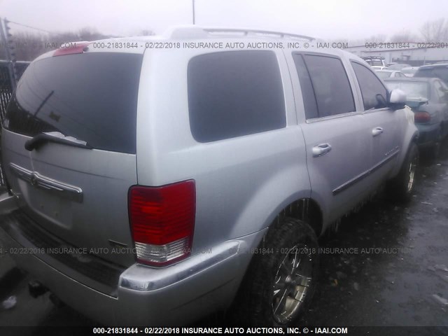 1A8HX58P67F504095 - 2007 CHRYSLER ASPEN LIMITED ვერცხლისფერი ფოტო 4