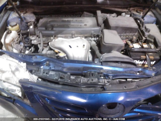4T1BE46K09U318955 - 2009 TOYOTA CAMRY SE/LE/XLE Көк фото 10